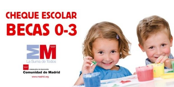 Cheques Guardería Comunidad de Madrid