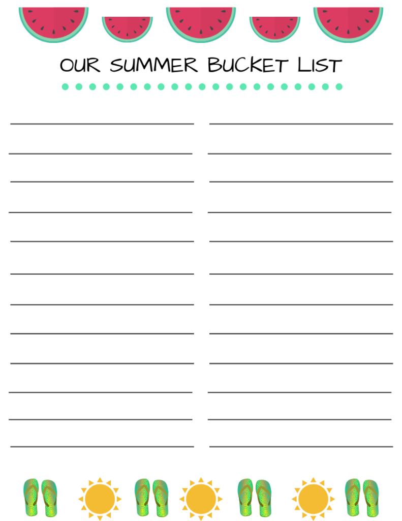 Aquí un pequeño descargable para que podáis imprimirlo en casa y hacer vuestra propia lista